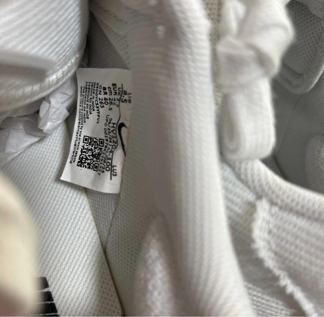 靴　ナイキ　NIKE AIR FORCE1 ホワイト　メンズ26.5センチ　新品