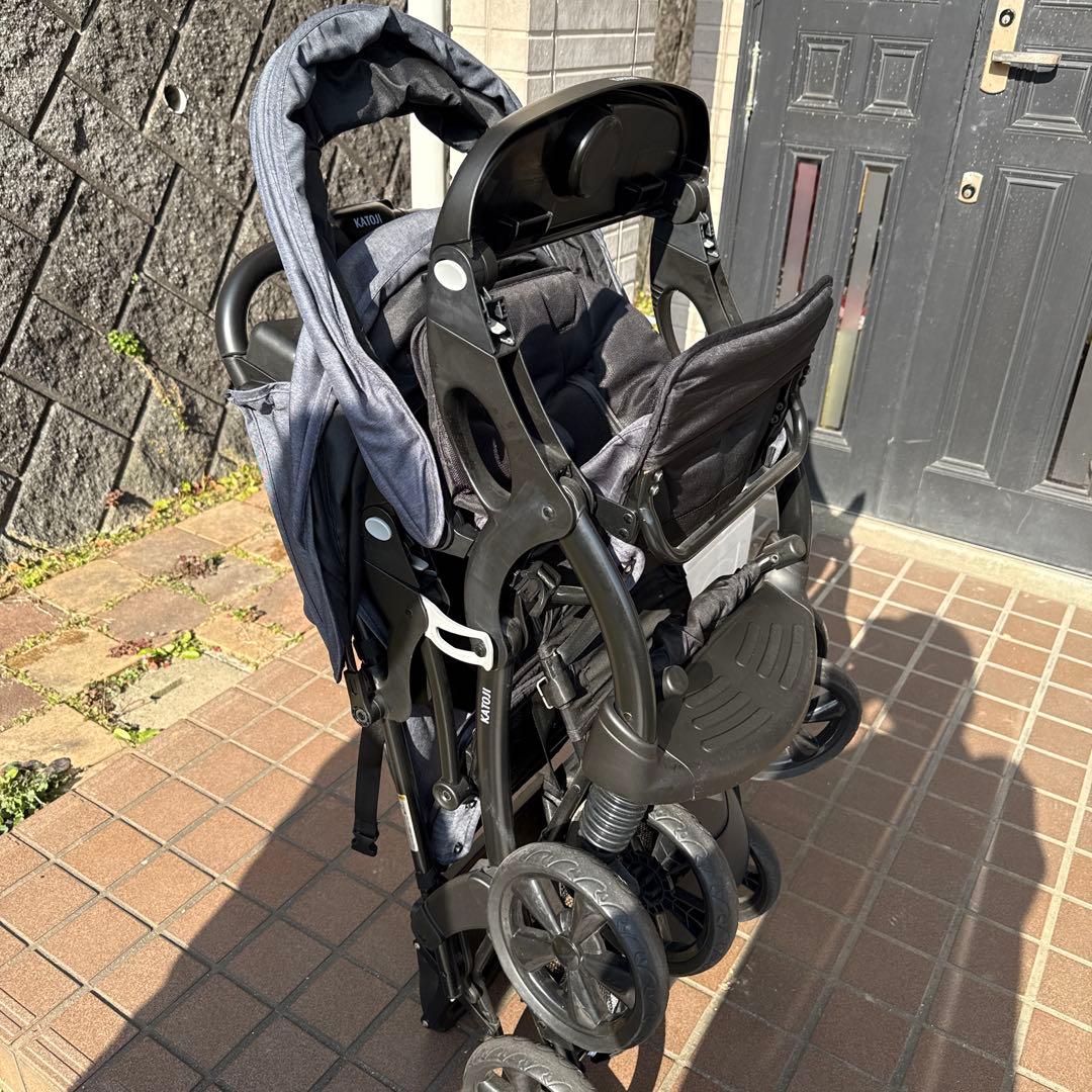 にゃまるさん専用 極美品 二人でゴーDX2人乗りベビーカー