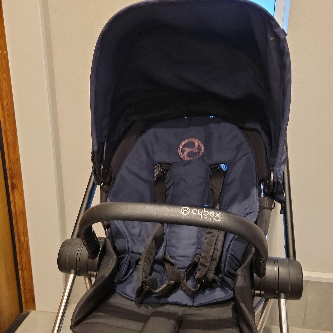 最終お値下げ　cybex ネイビー ベビーカー　ミオス