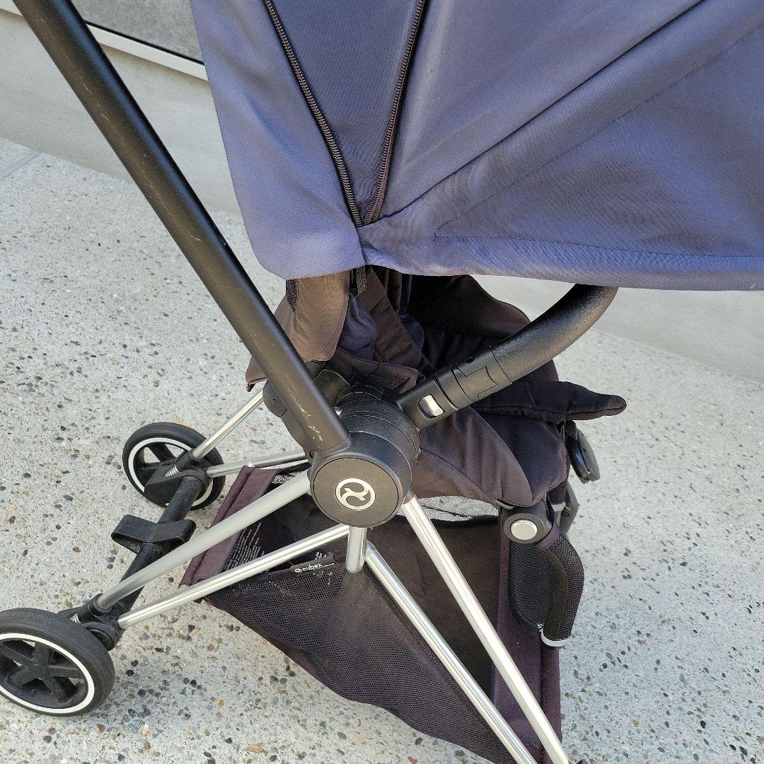 最終お値下げ　cybex ネイビー ベビーカー　ミオス