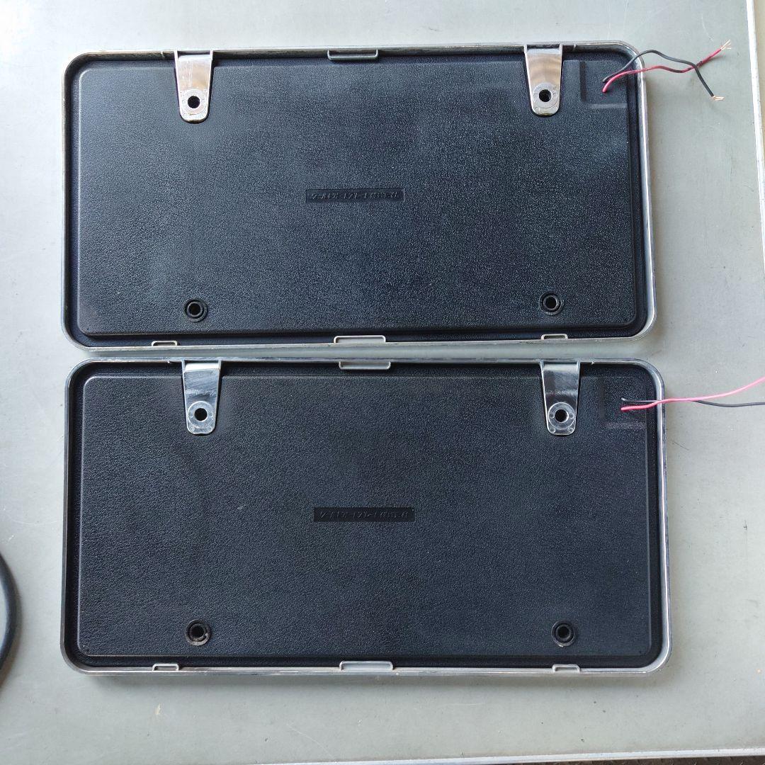 24V トラック用 大型車 LED 字光式 ナンバープレート 装飾フレーム