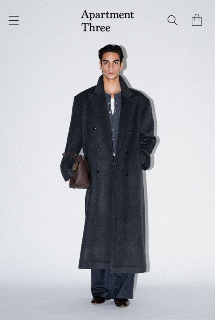 ジャケット・アウター Patrick Double-Breasted Wool Coat