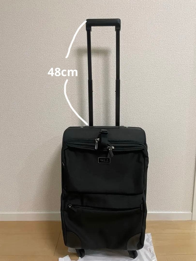 アニエス ベー ボヤージュ　黒キャリーケース