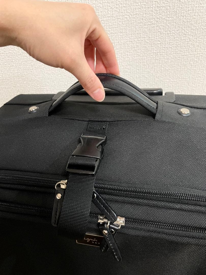 アニエス ベー ボヤージュ　黒キャリーケース