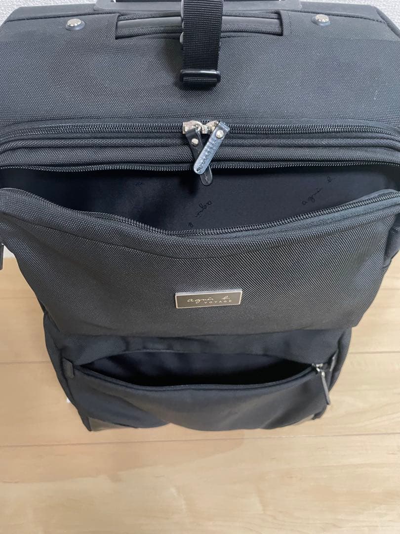 アニエス ベー ボヤージュ　黒キャリーケース