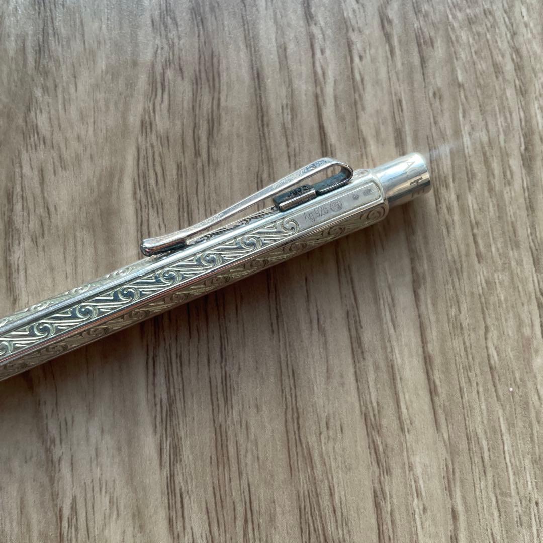 CARAN D'ACHE カランダッシュ ボールペン シルバー 動作OK