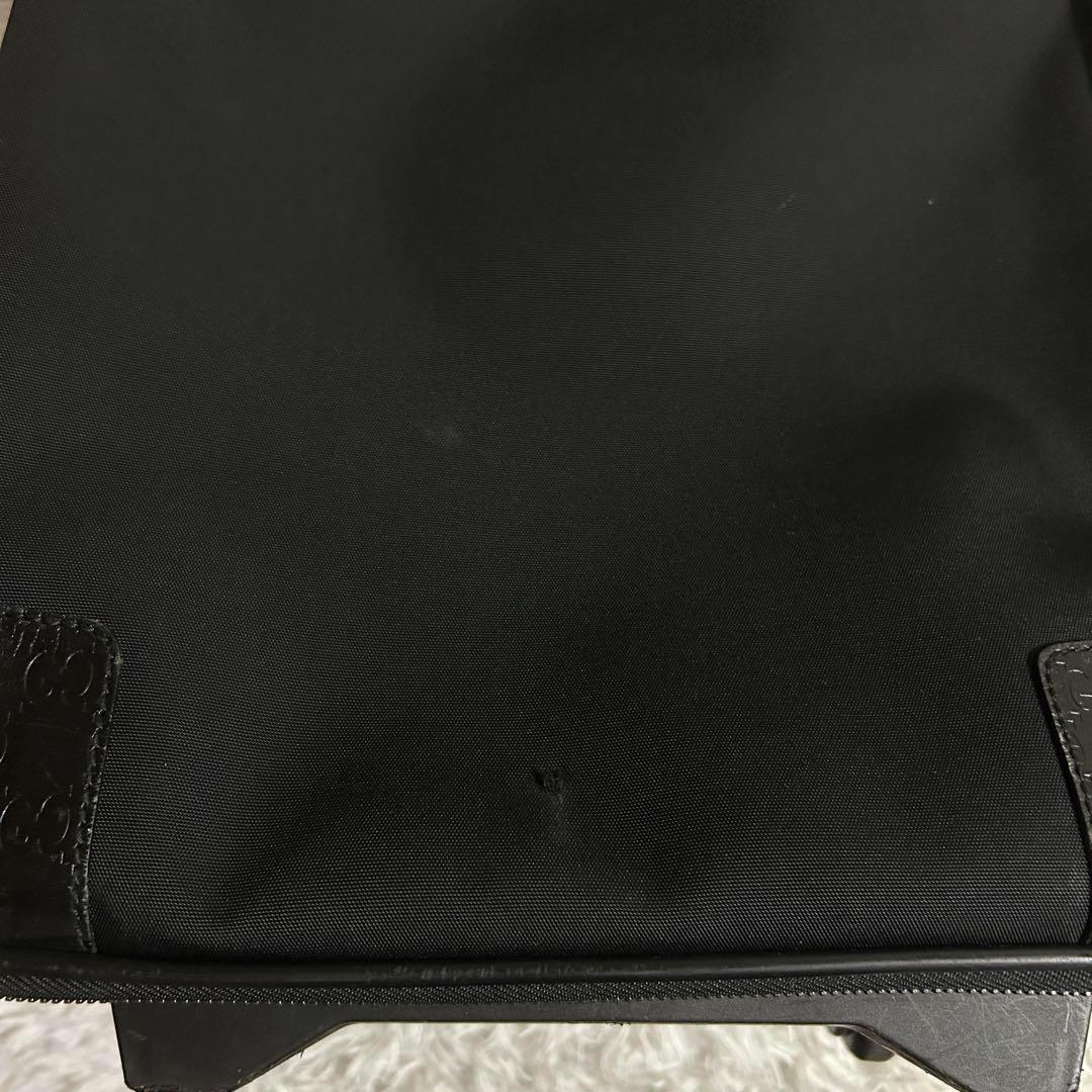 【利便性◎】グッチ キャリーケース トランク 旅行鞄 ブラック スーツ バッグ