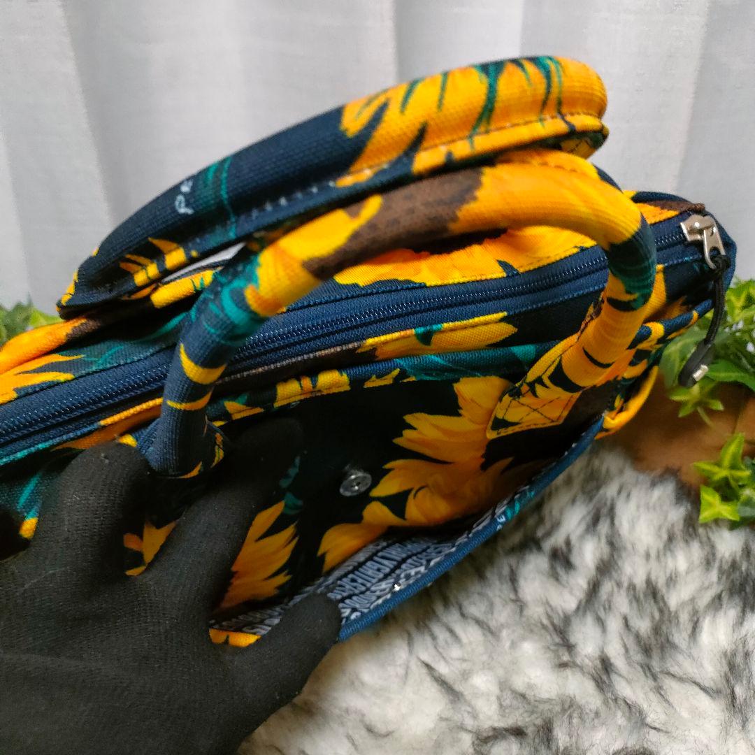 美品 パーリーゲイツ ハンドバッグ 花柄 PEARLY GATES バッグ 総柄