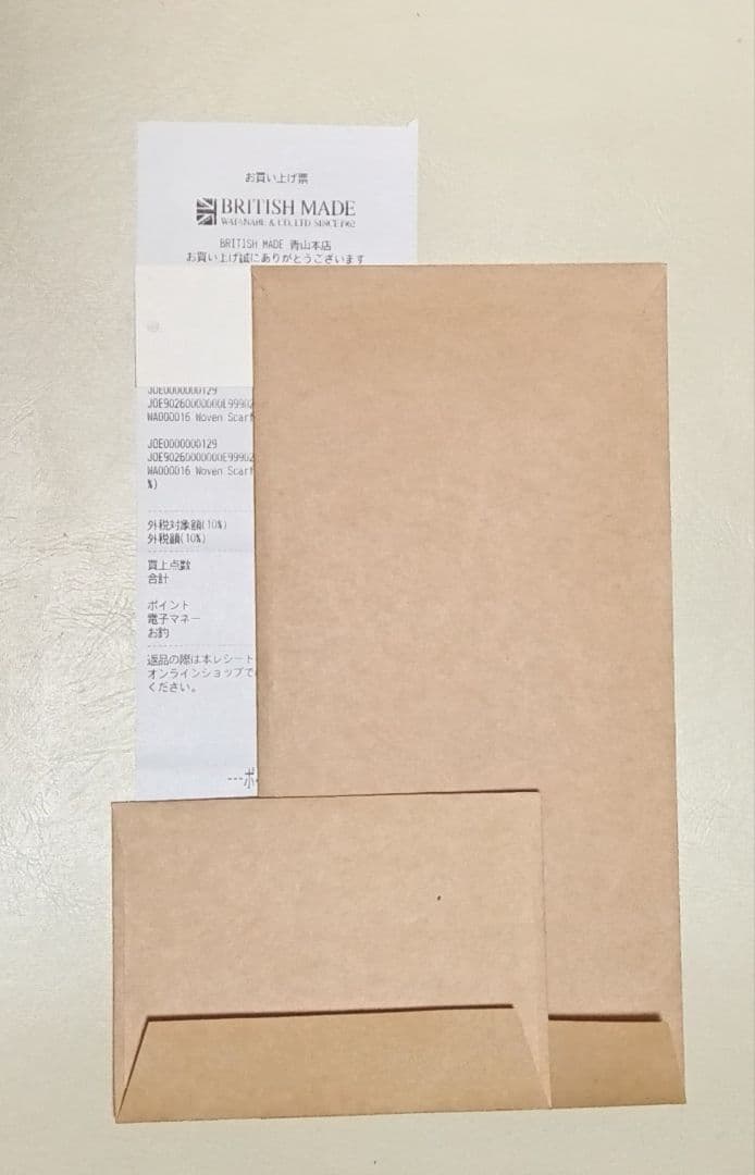 Johnstons of Elgin 小判チェックスカーフ カシミヤ 新品未使用