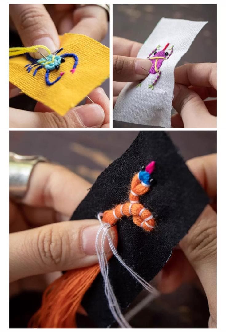 匂い袋 刺繍 手作り平和のお守り 虫除 よもぎ 素敵な 小香包 5個セット