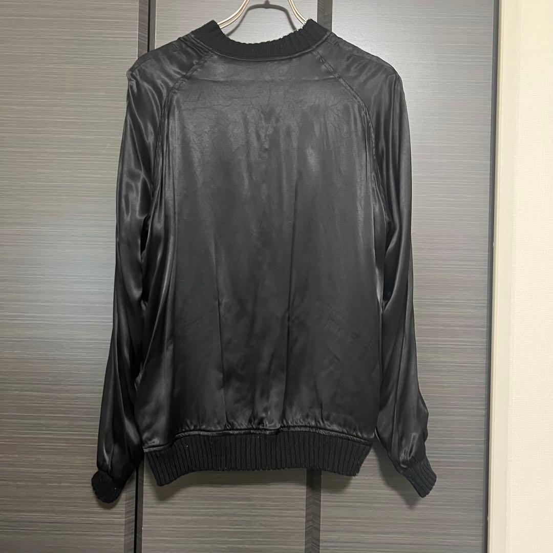 UNUSED アンユーズド スカジャン リバーシブル 黒 Lサイズ