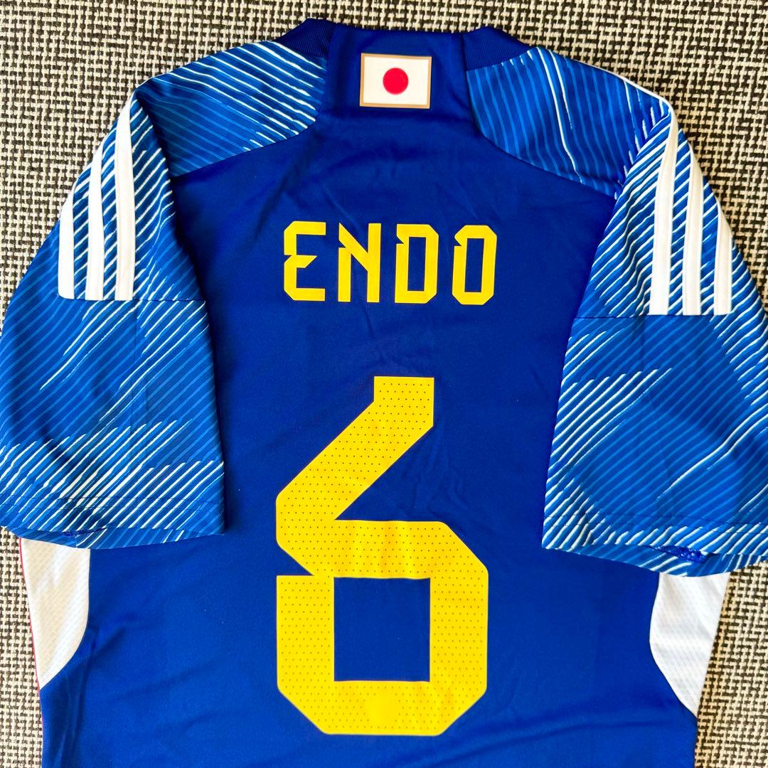 【正規品】遠藤航 ＃６ 日本代表 ２０２２（H）カタールW杯モデル