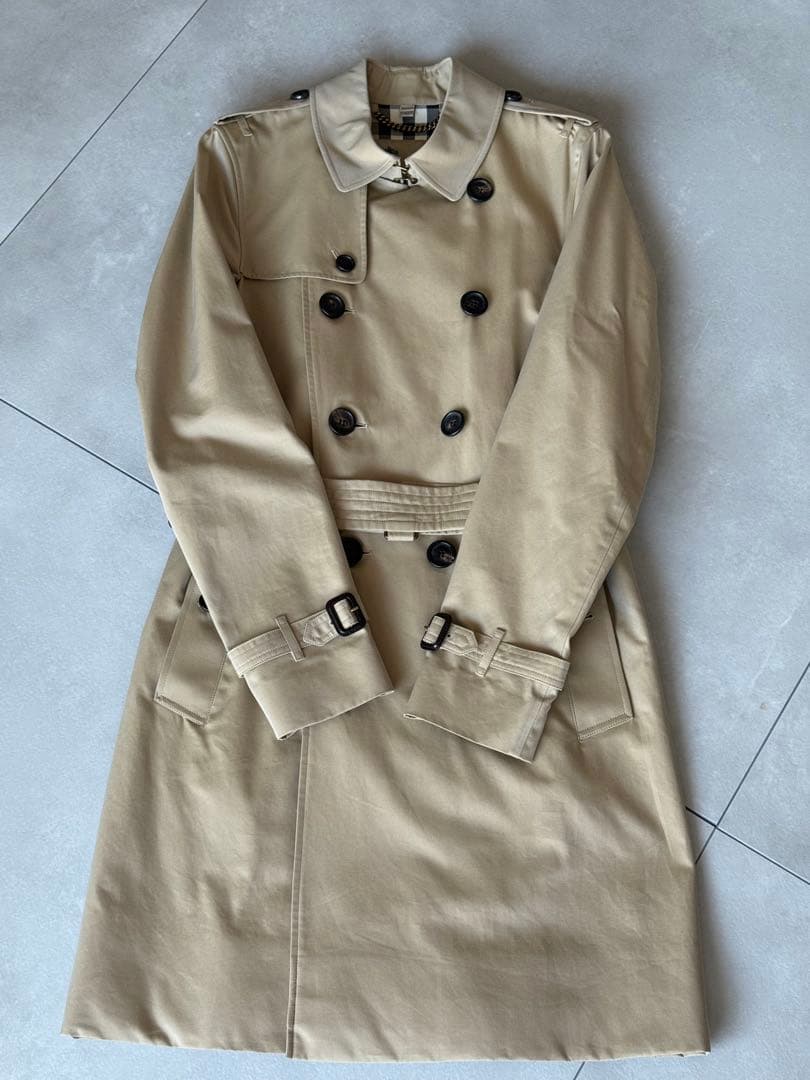 BURBERRYサンドリンガム　トレンチコート　ロング　46 ガーメントケース付