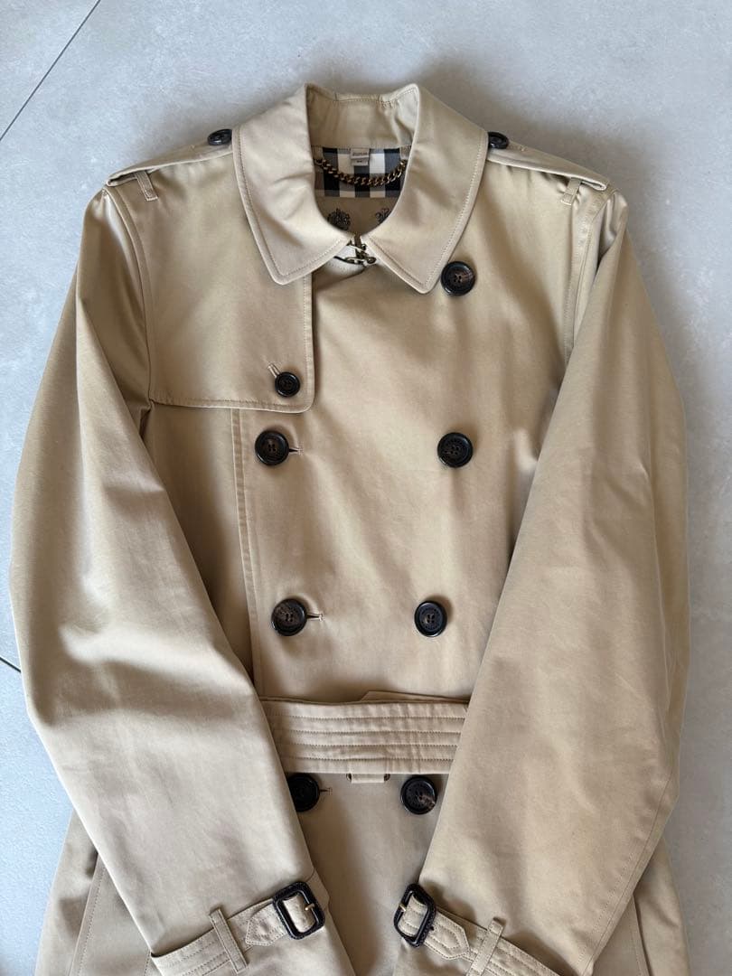 BURBERRYサンドリンガム　トレンチコート　ロング　46 ガーメントケース付