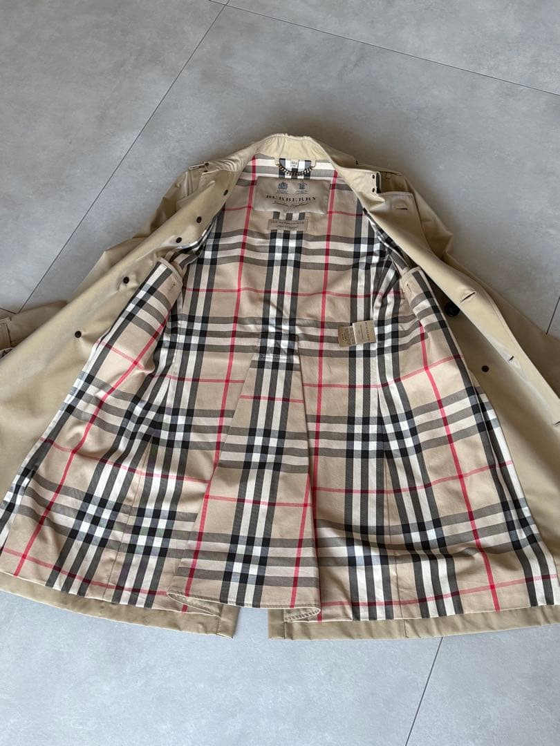 BURBERRYサンドリンガム　トレンチコート　ロング　46 ガーメントケース付