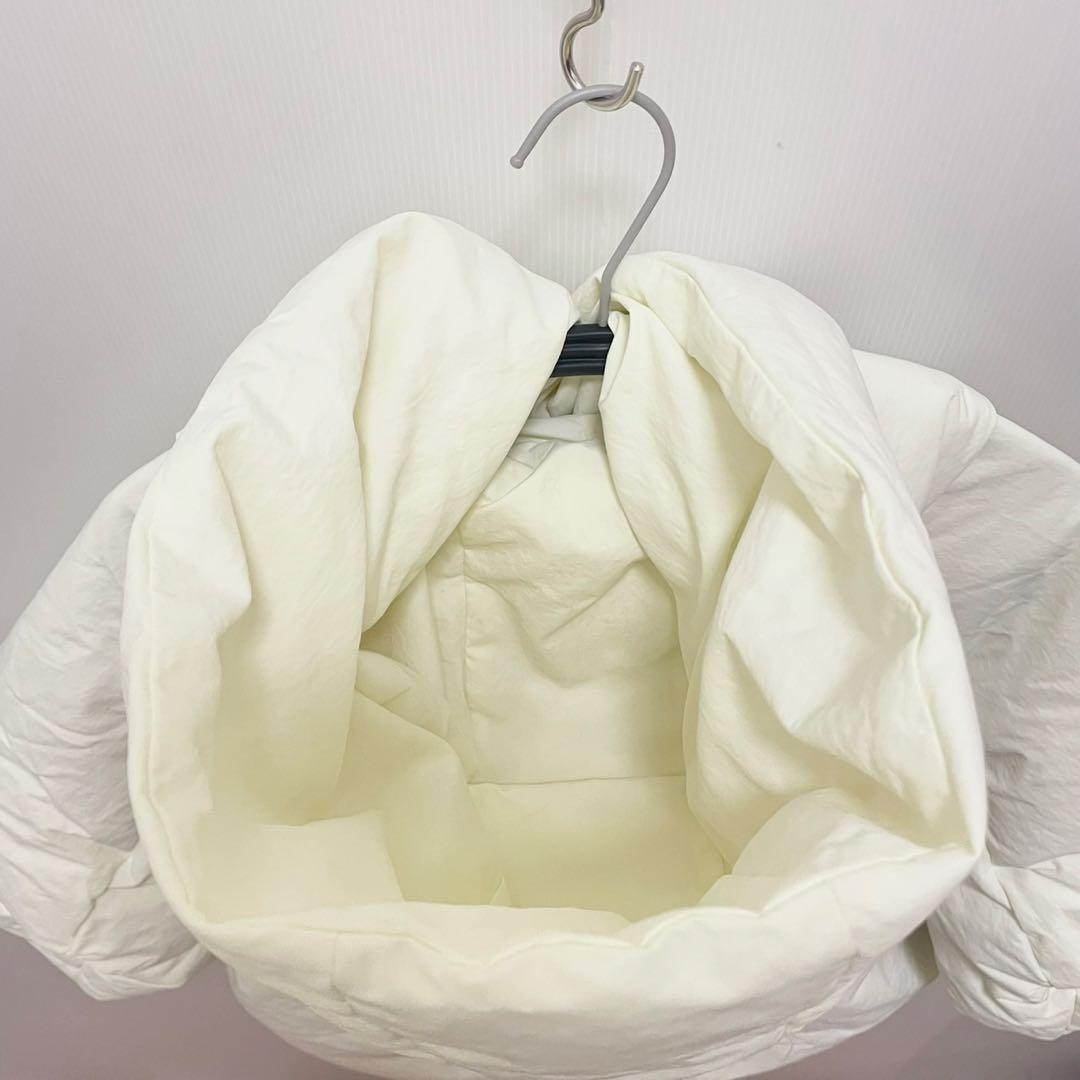 ブラックバイマウジー ショートダウンコート ダウンジャケット ホワイト S 冬