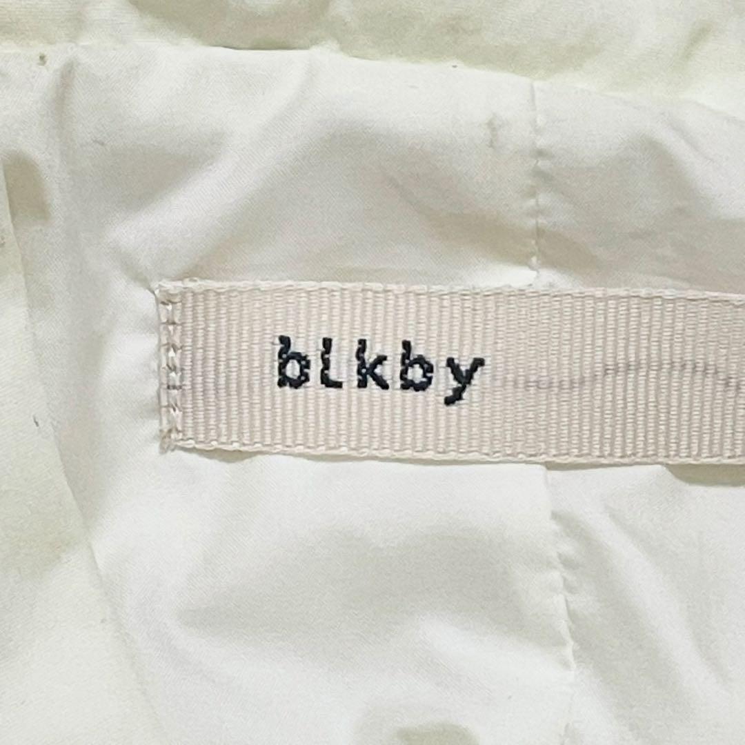 ブラックバイマウジー ショートダウンコート ダウンジャケット ホワイト S 冬