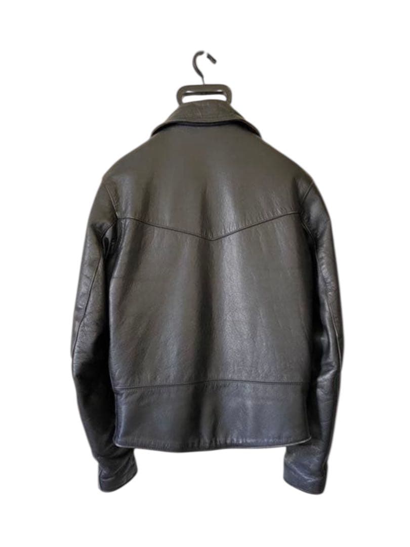 666ダブルライダースジャケット 死神タグ ロンジャン パンクス