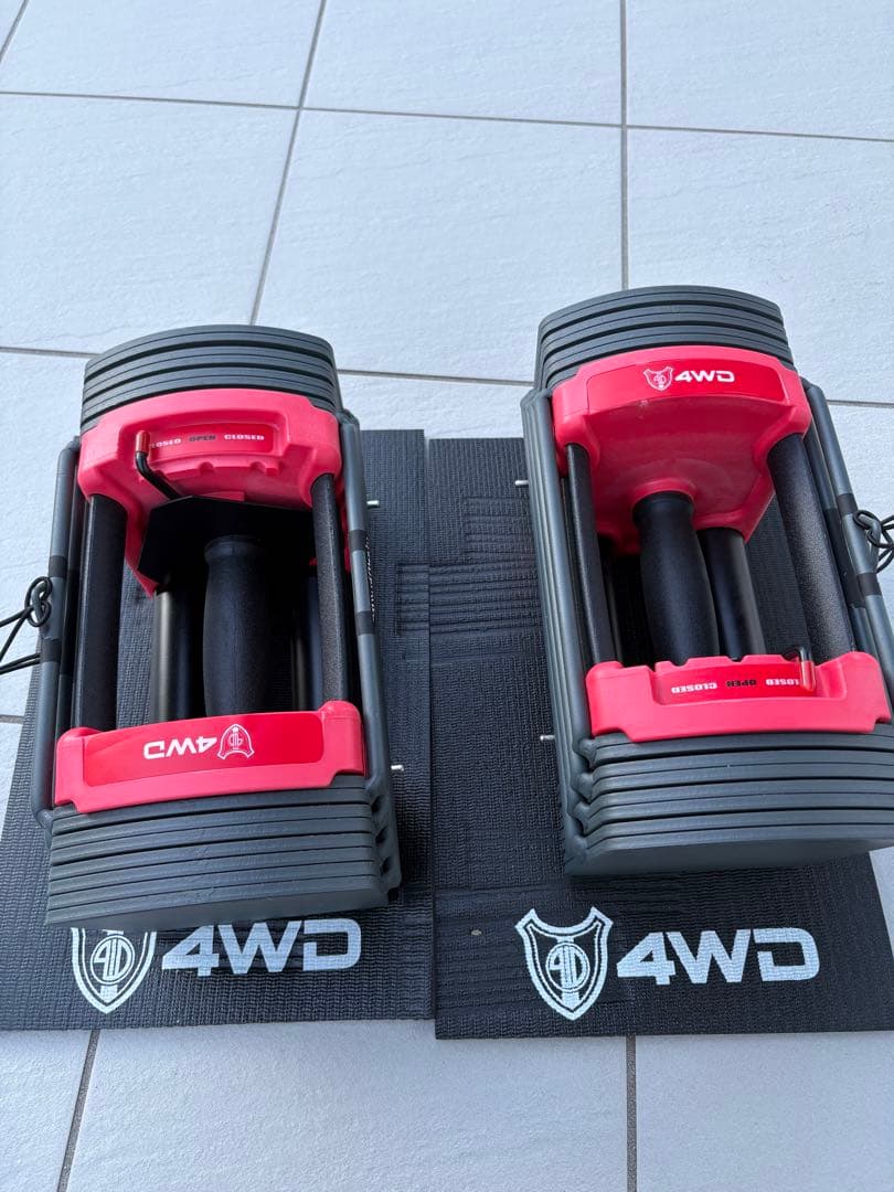 可変式ダンベル/ベンチセット