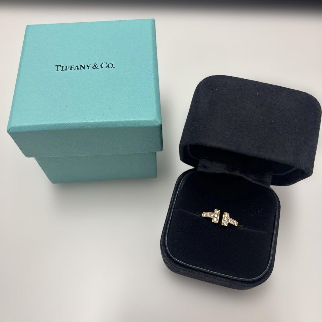 ティファニー Tワイヤー ダイヤモンド リング