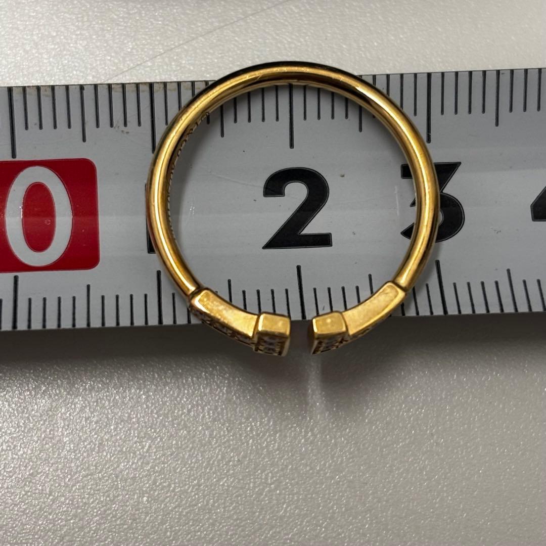 ティファニー Tワイヤー ダイヤモンド リング