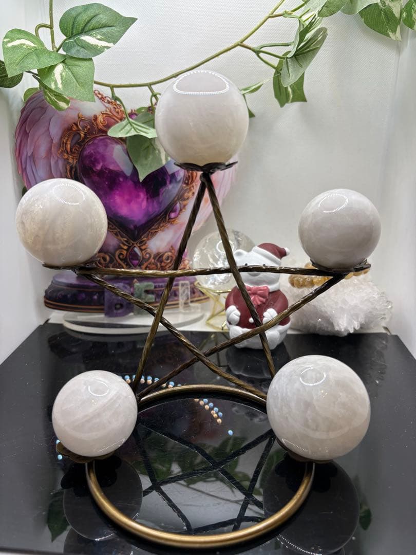 スフィア台座5個のせ☆No.665