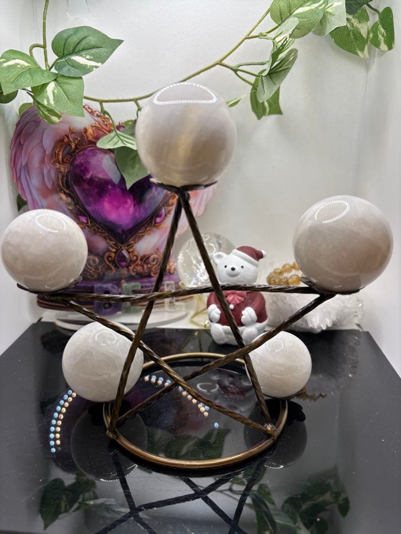 スフィア台座5個のせ☆No.665