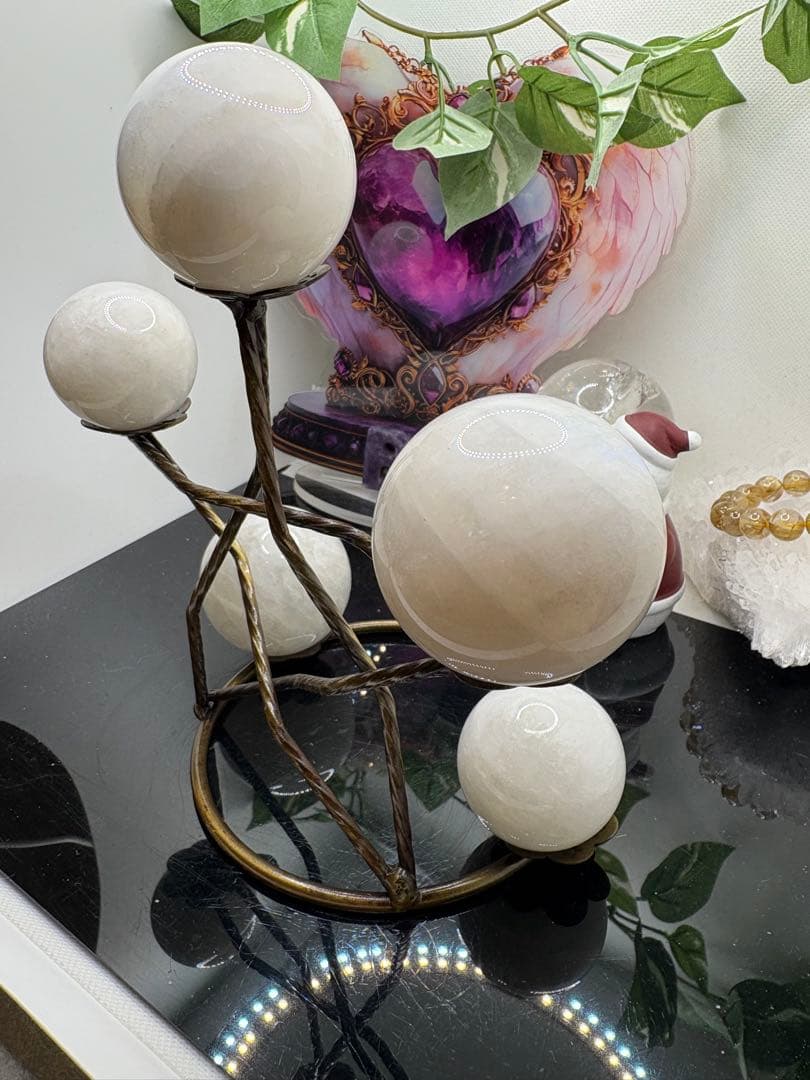 スフィア台座5個のせ☆No.665