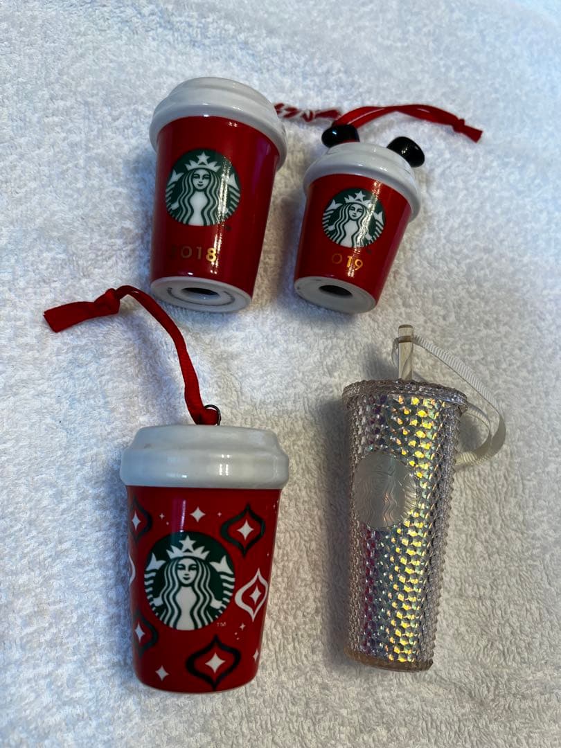 STARBUCKS クリスマスオーナメント 10個セット