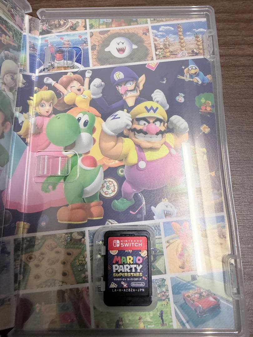ニンテンドースイッチライト本体 Switch純正充電器付き マリオパーティセット