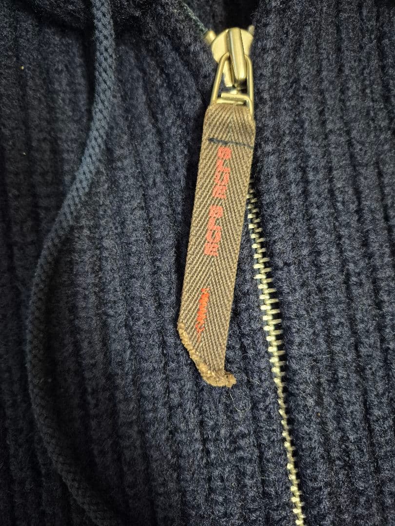 ブルーブルー圧縮ニット　キムタクボタンフライ着用　ハリウッドランチマーケット