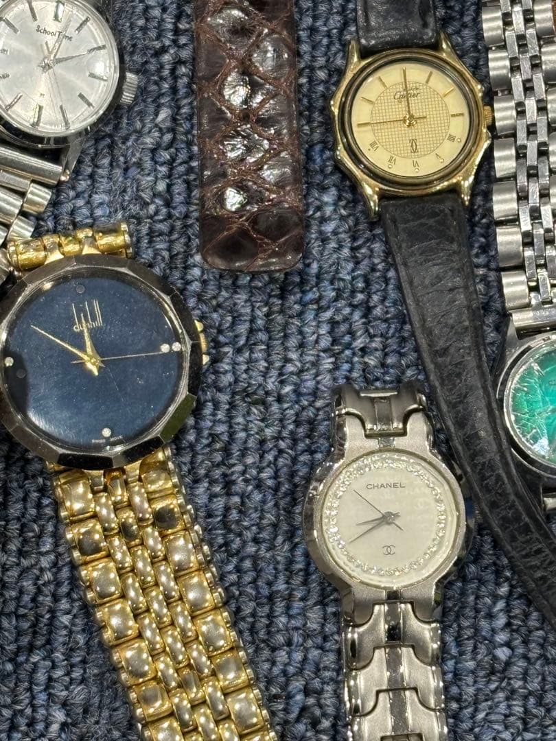 腕時計山ジャンク品