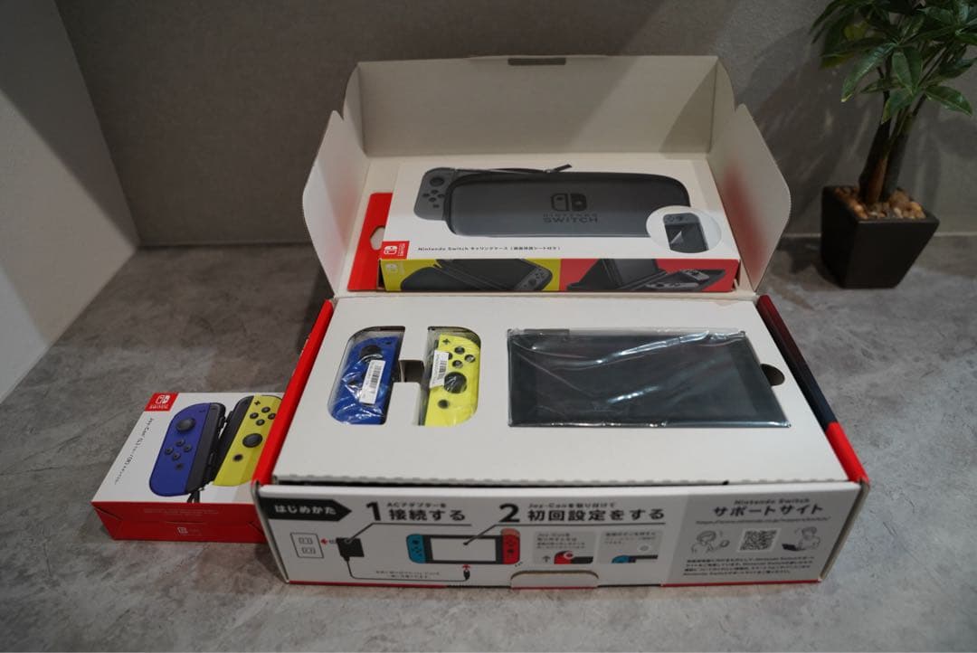 Nintendo Switch 本体　コントローラー交換済み