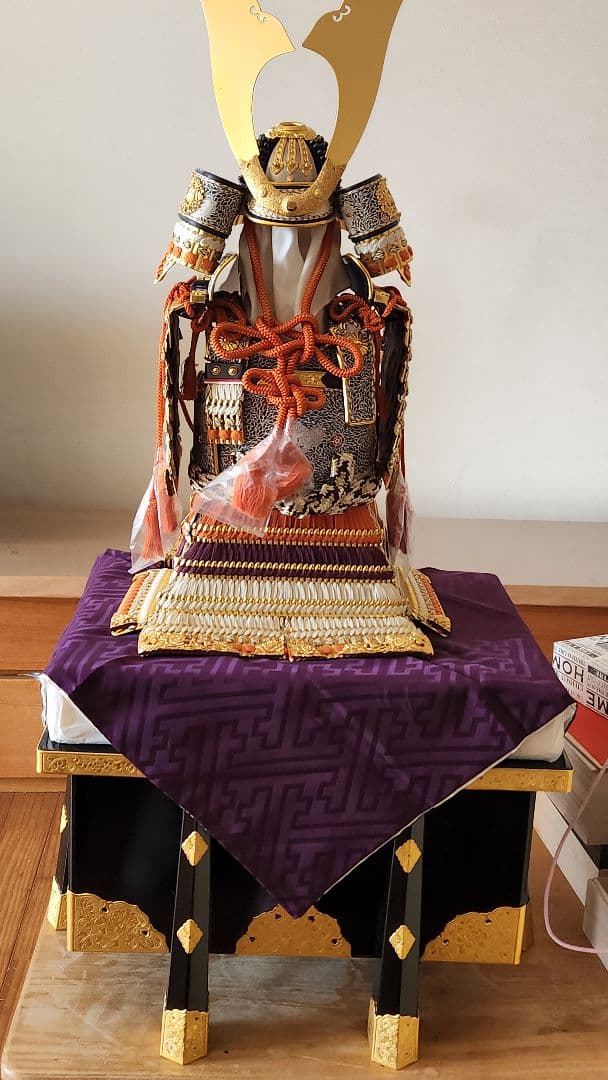 豪華 五月人形 武士の鎧 約60cm.10号。特別価格！