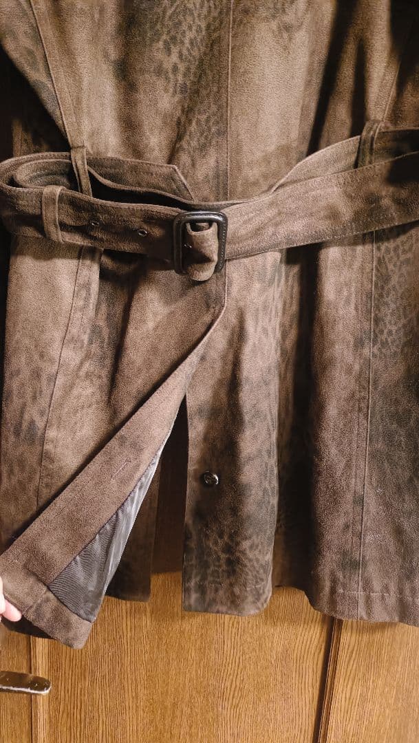 TORNADO MART トルネードマート レオパード柄 トレンチコート ファー