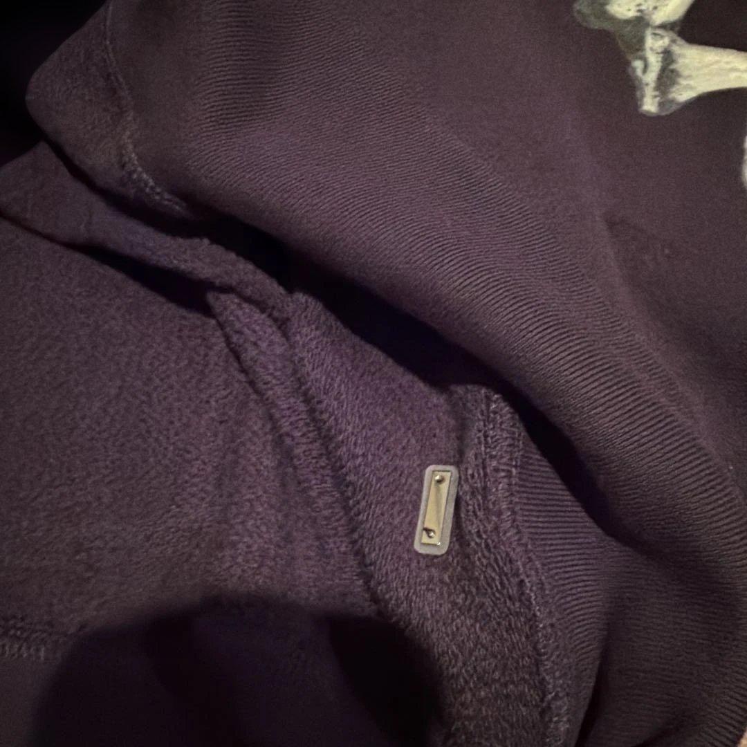 AMIRI スカルデザイン ブラックパーカー