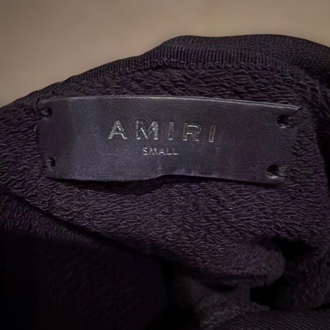 AMIRI スカルデザイン ブラックパーカー