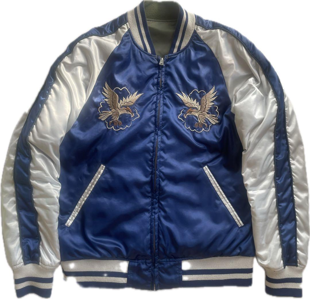 刺繍スカジャン MA-1 ALPHA リバーシブル