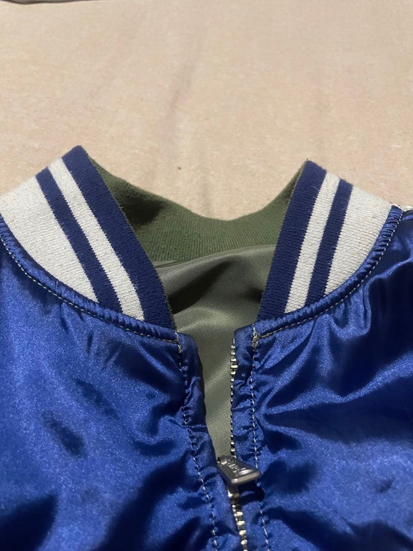 刺繍スカジャン MA-1 ALPHA リバーシブル