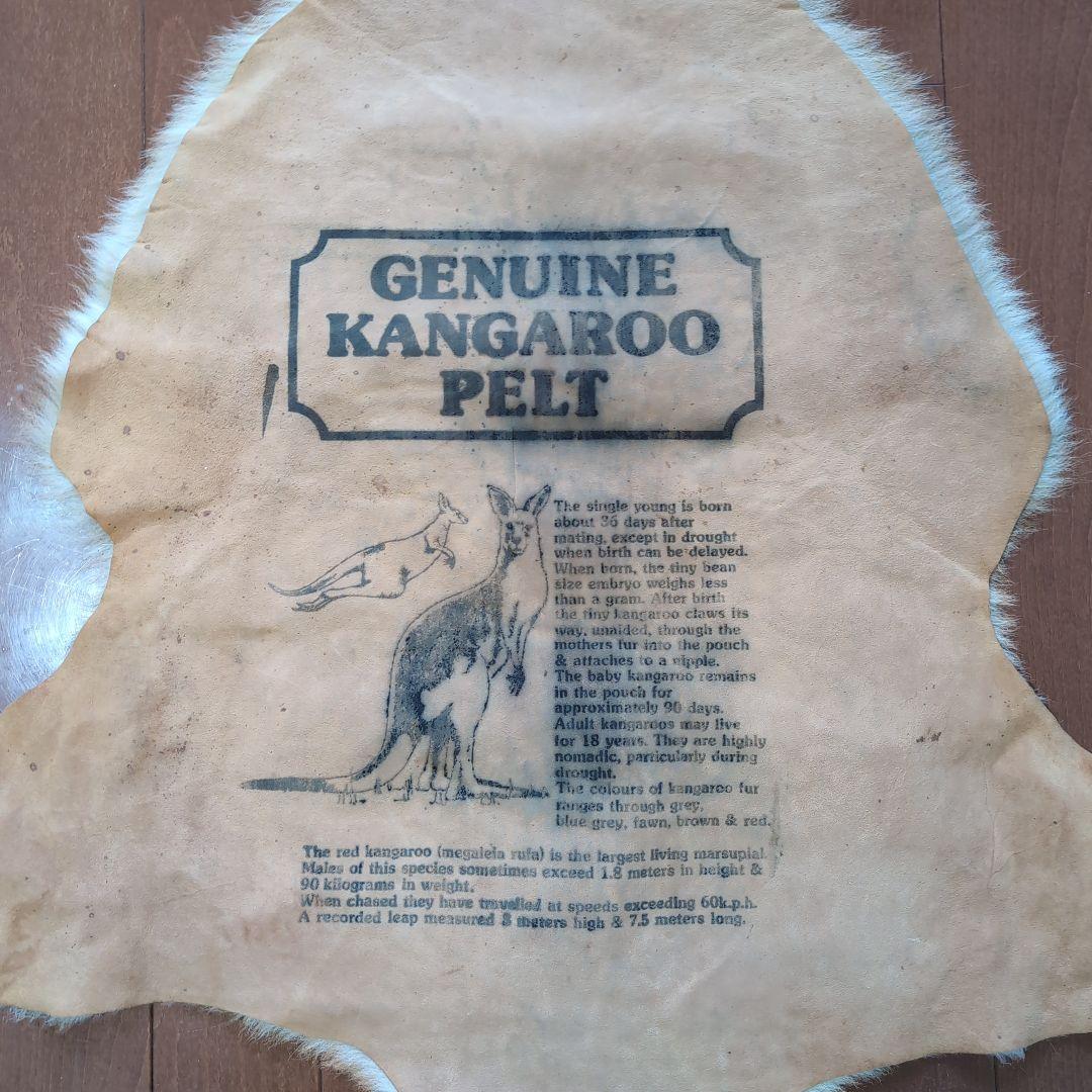 カンガルーの毛皮