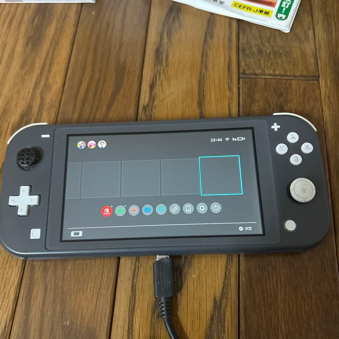 Nintendo Switch Lite グレー　　ジャンク品