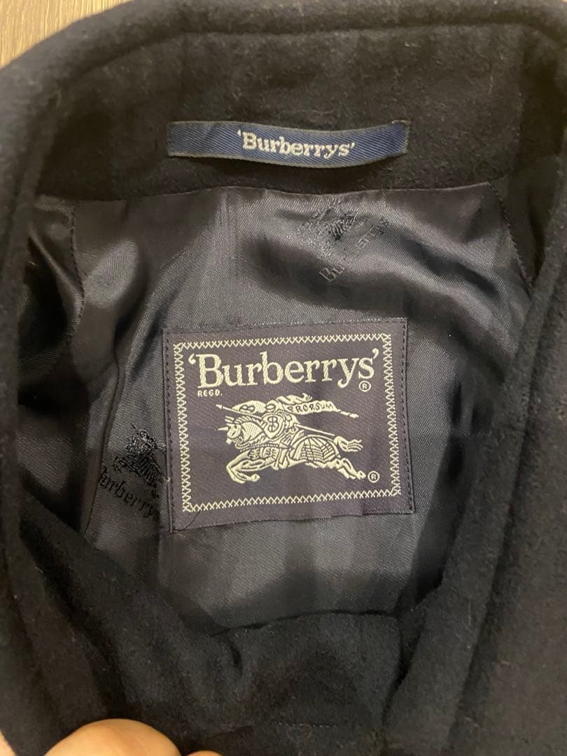 ⑤Burberry’s バーバリーズ ロングコート 裏地タグ付き