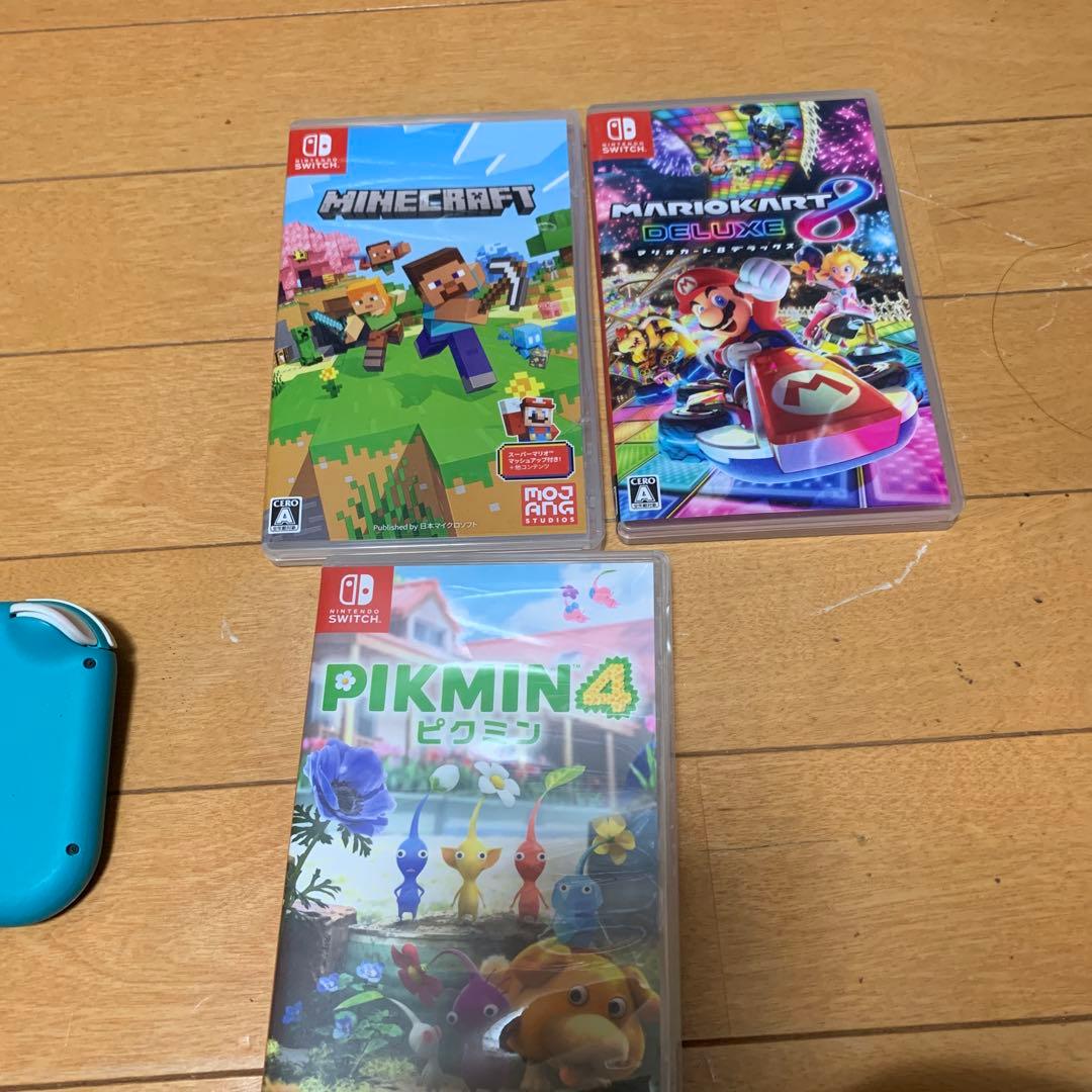 Switch ライト　本体+ソフト3本！