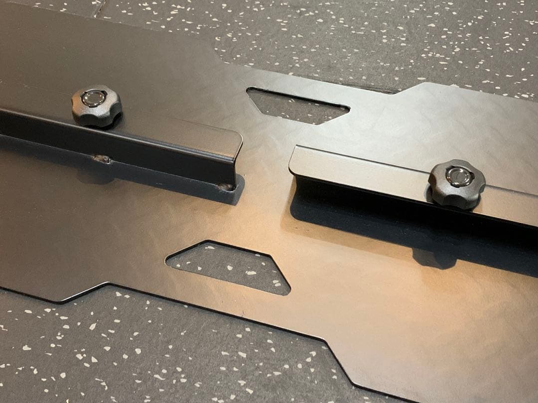 新型後付けスミスマシン専用完全固定式 レッグプレスボード