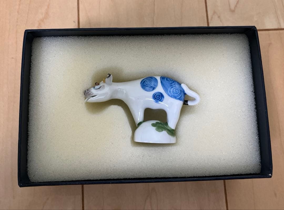 Meissen マイセン 干支シリーズ 丑　うしどし　牛　フィギュリン