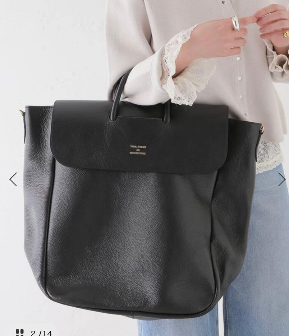 IENA別注YOUNG&OLSEN/ヤングアンドオルセン トートバッグ