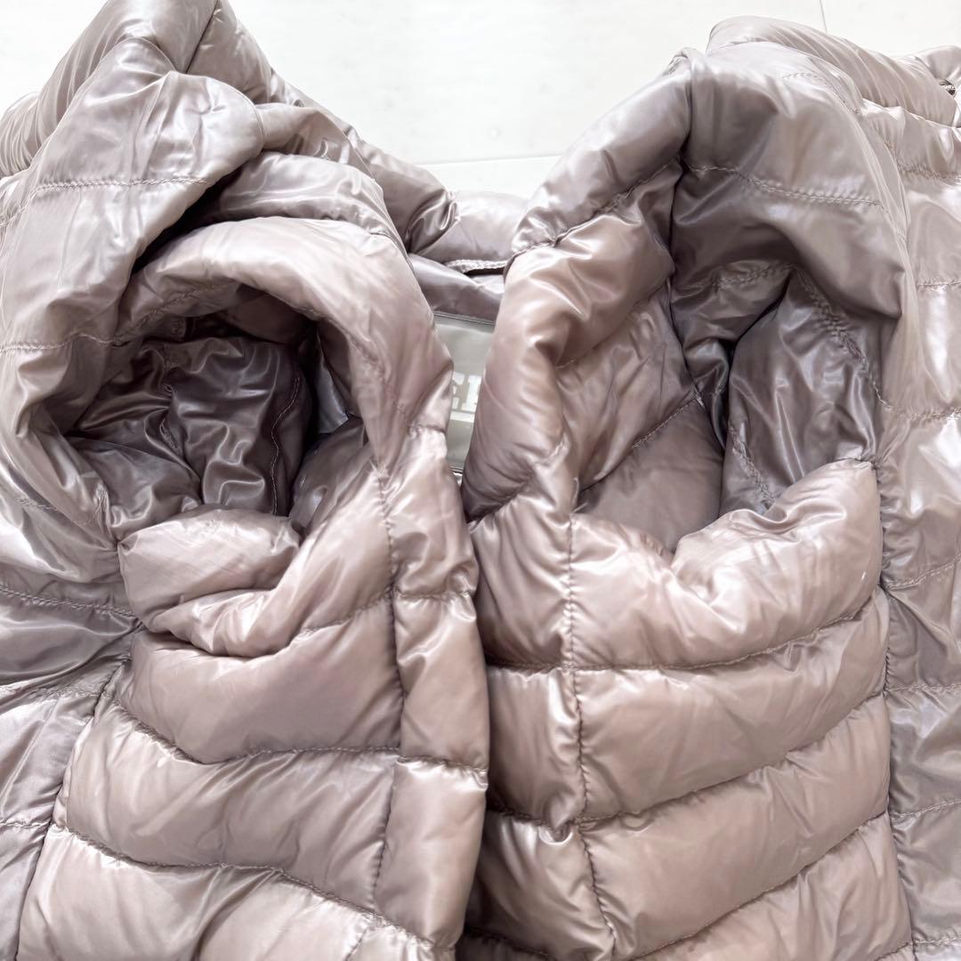 【美品】HERNO ヘルノ ダウン ライトダウン 手洗い 軽量 フレアスリーブ