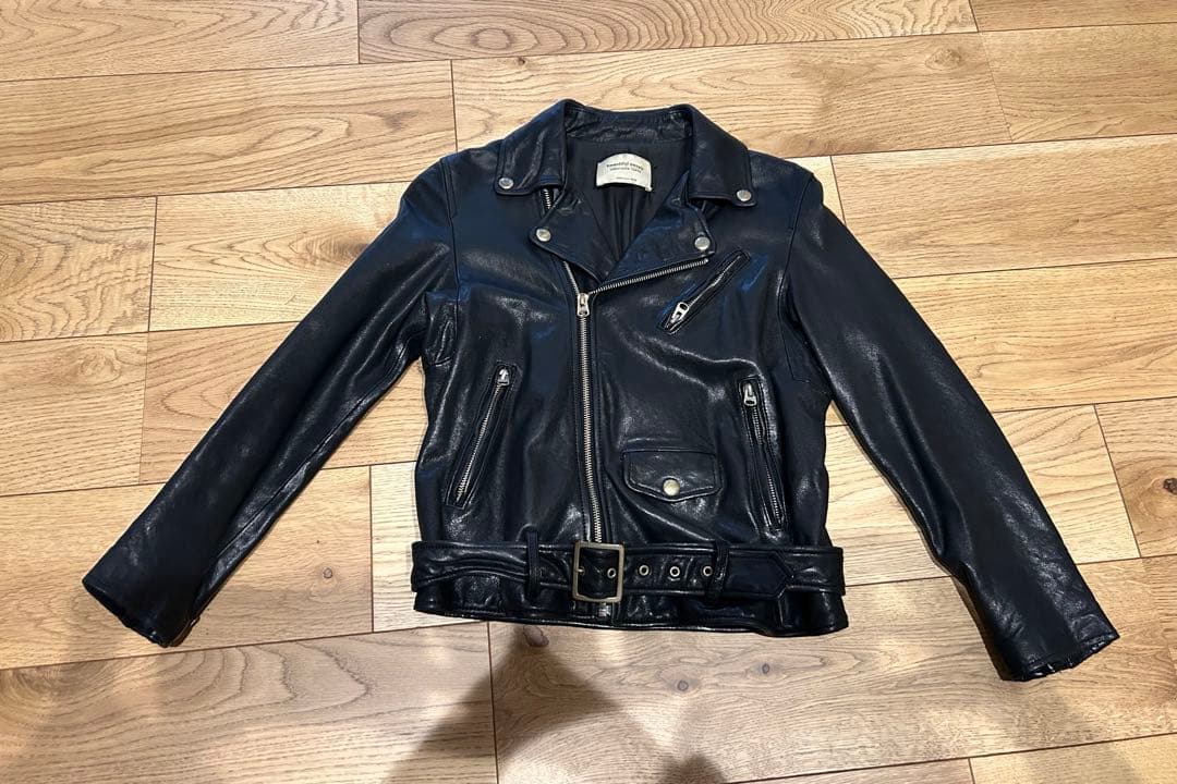 ビューティフル　ピープル　レザー　ダブルライダースジャケット　140