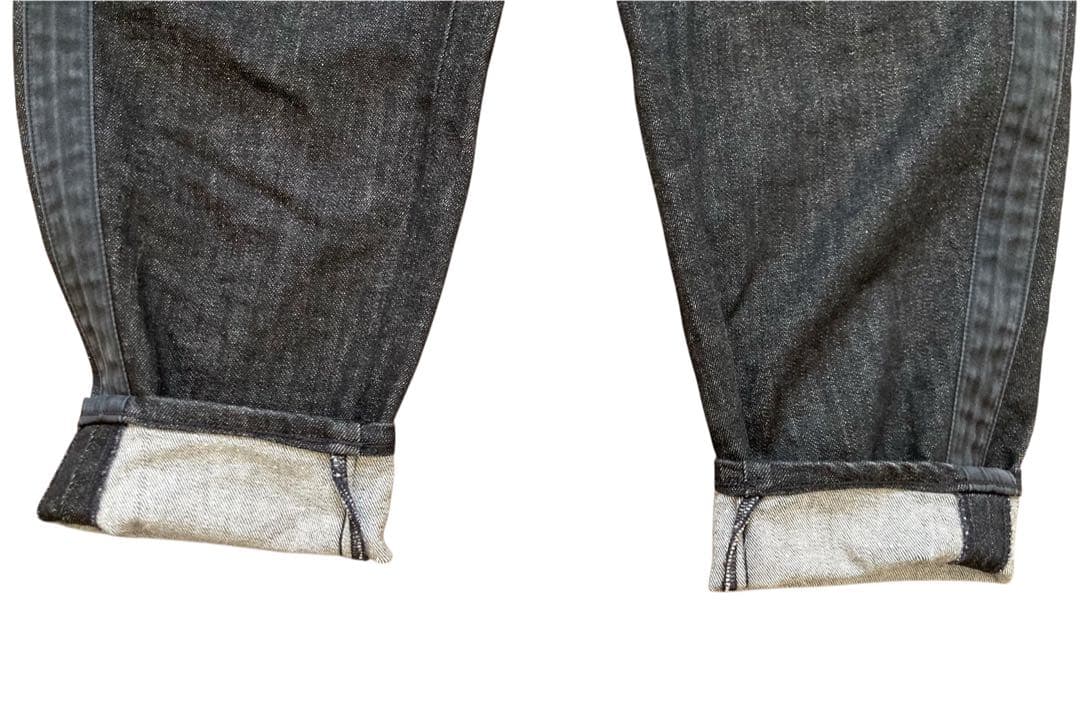 POLO ポロ　ラルフローレン　サテンストライプ キャロットジーンズ　ジーパン