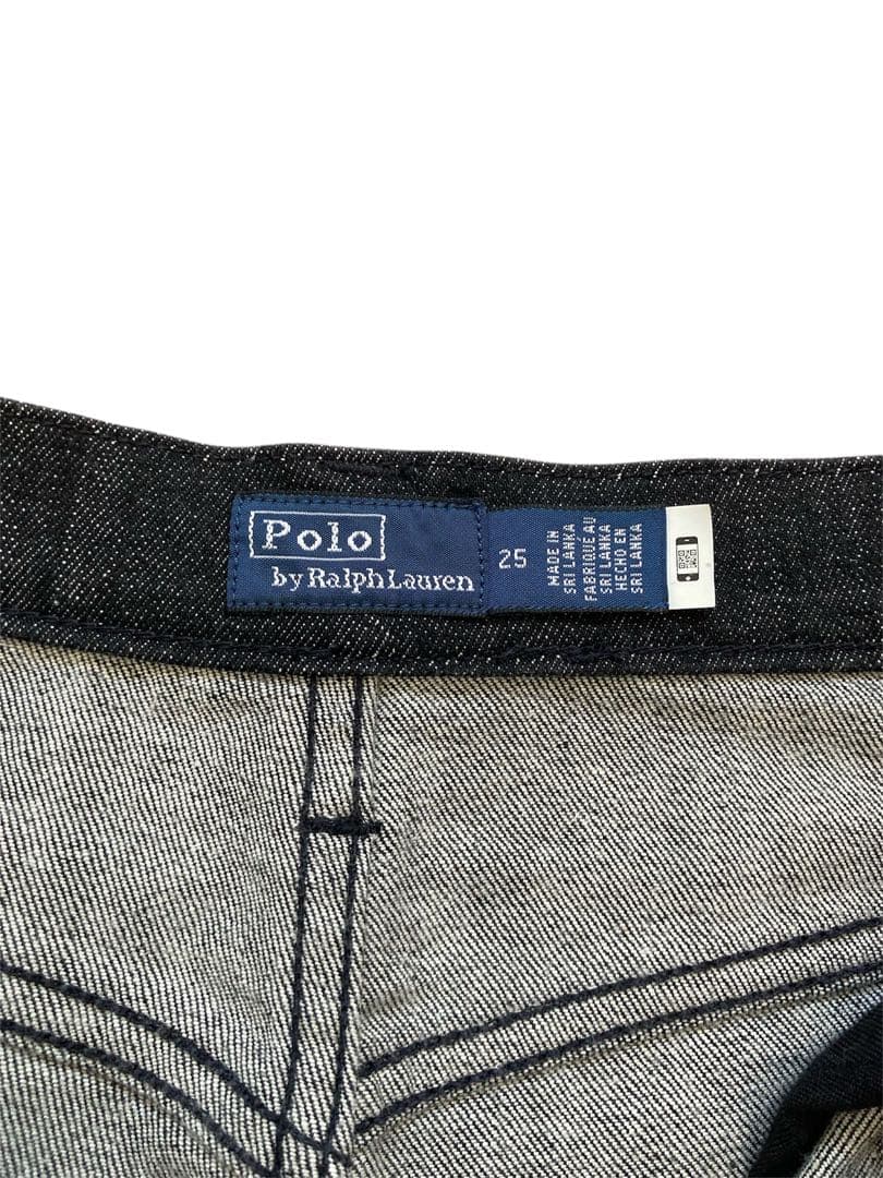 POLO ポロ　ラルフローレン　サテンストライプ キャロットジーンズ　ジーパン